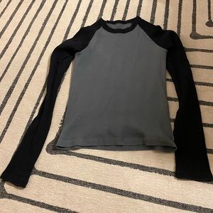 Brandy Melville blue long sleeve top